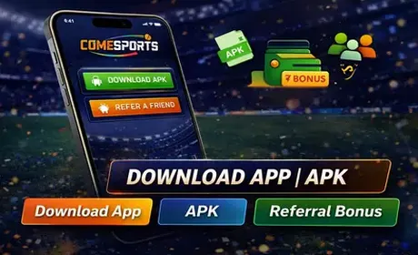Download the app, unlock code COME300, and enter ₹1 contests faster